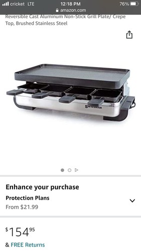 Swissmar raclette grill - swissmar, grill,